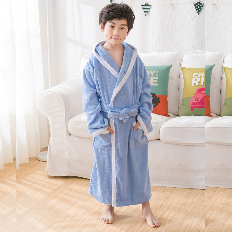 a类儿童浴袍纯棉男孩吸水速干浴巾优惠推荐