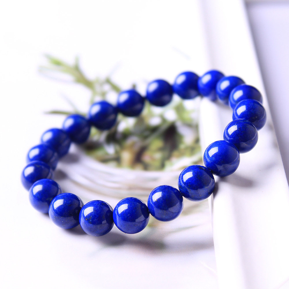 青金金石手链少金少白宝石阿富汗天然手串时尚饰品手链