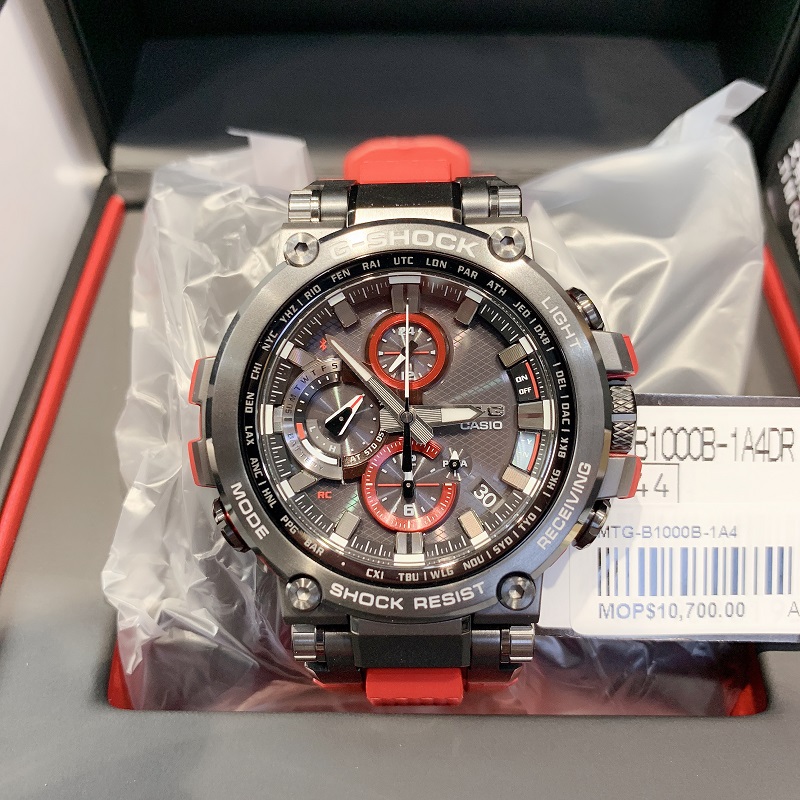 卡西欧G-SHOCK35周年限量太阳能电波手表MTG-B1000/D/B/BD/TF-1A