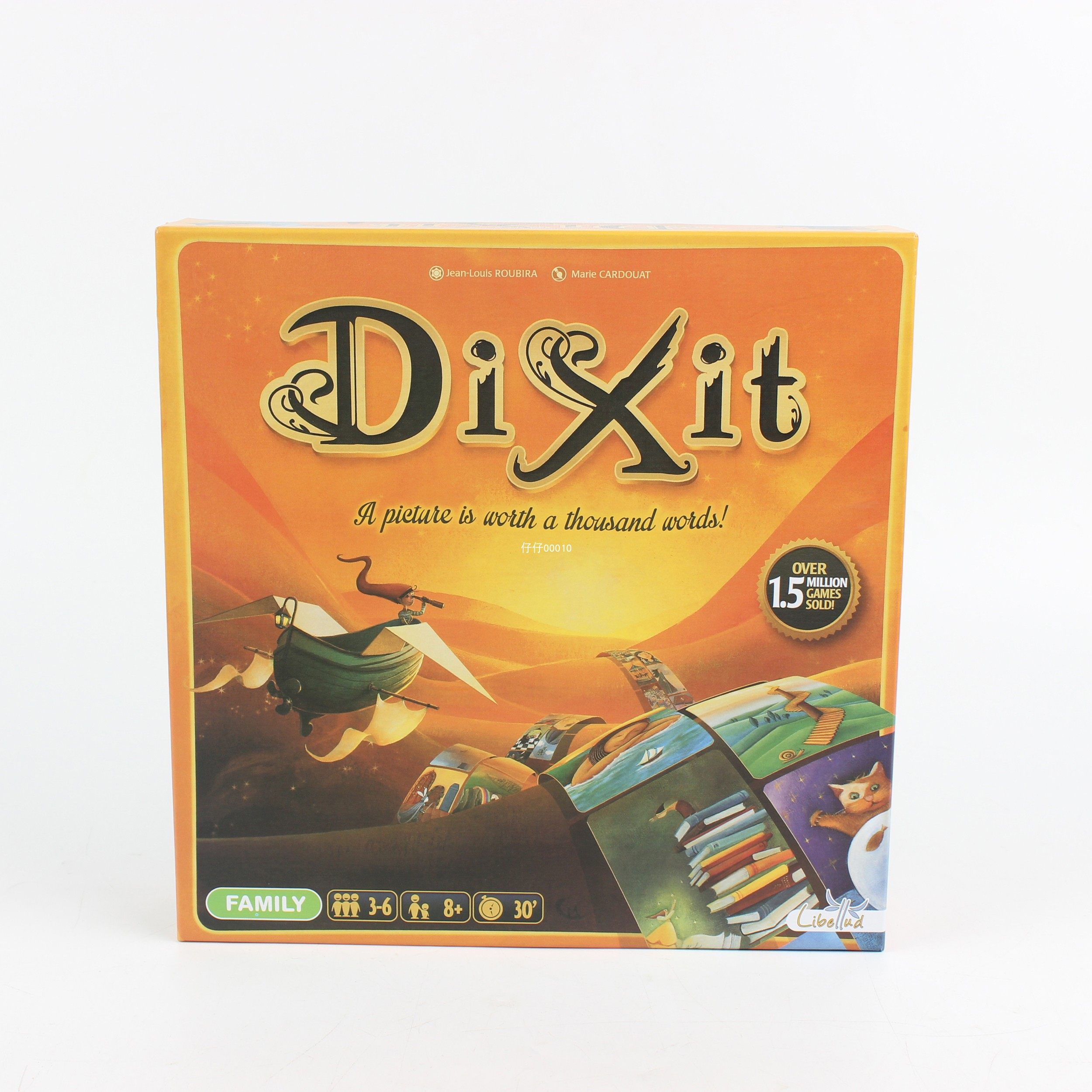 dixitboardgame只言片语英文版欧美桌游物语妙语书人桌游卡牌