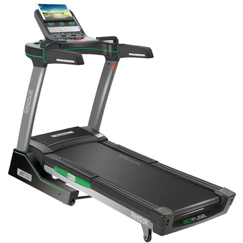 reebok锐步跑步机家用款静音电动可折叠健身房减震jet200 跑步机