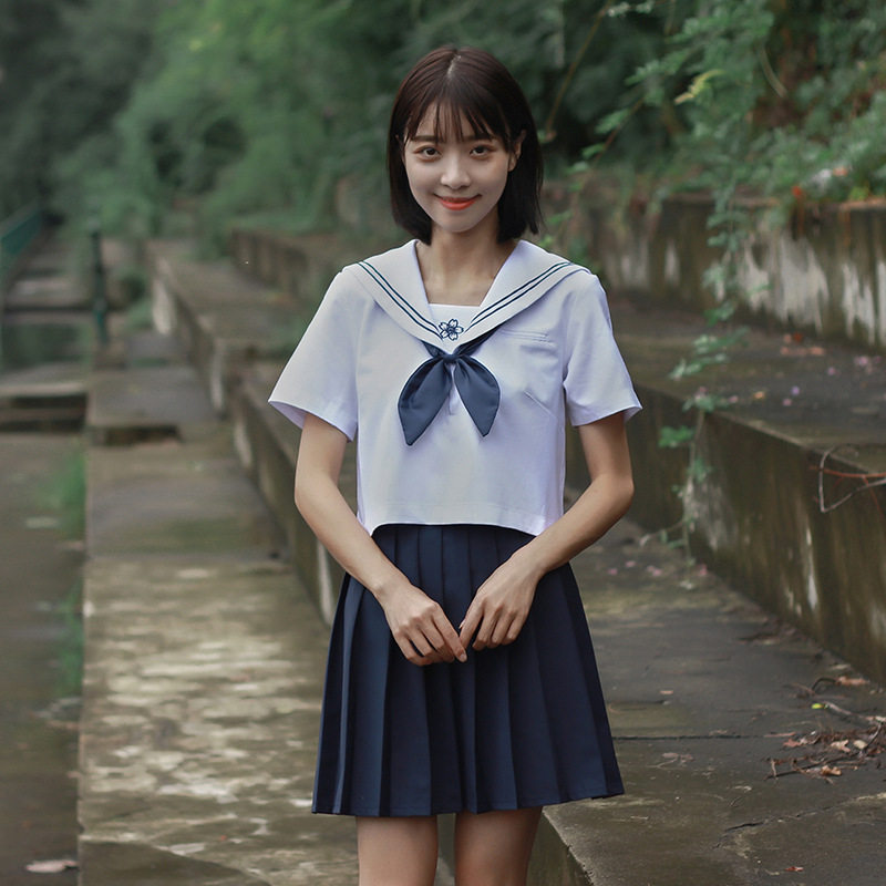 大码学院cos变装伪娘大佬女装套装制服jk学生校服