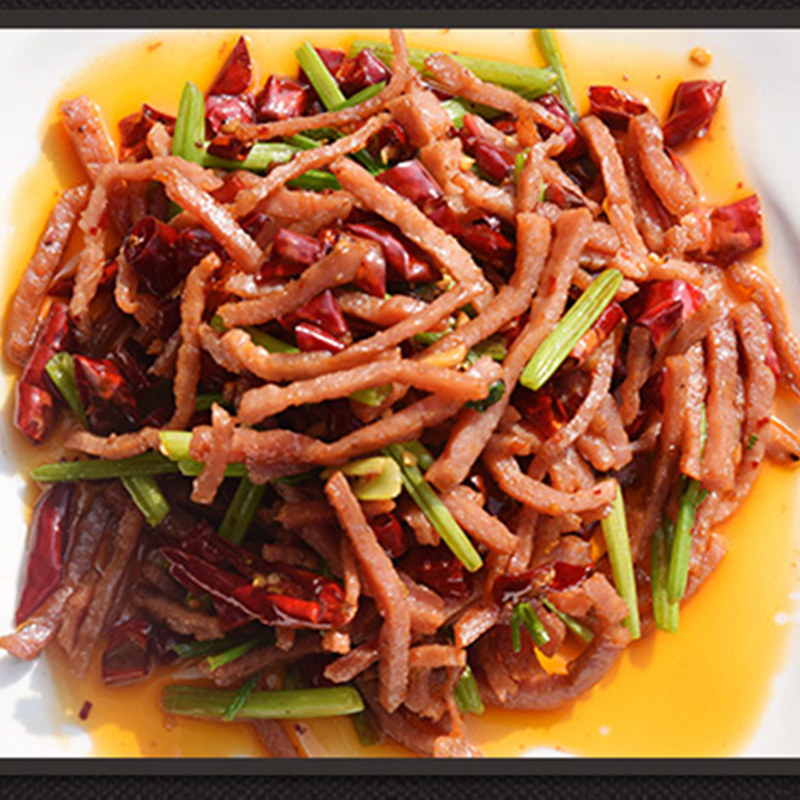 湘西黑猪晒兰沅陵特产肉类零食嚼劲猪肉土猪腌肉