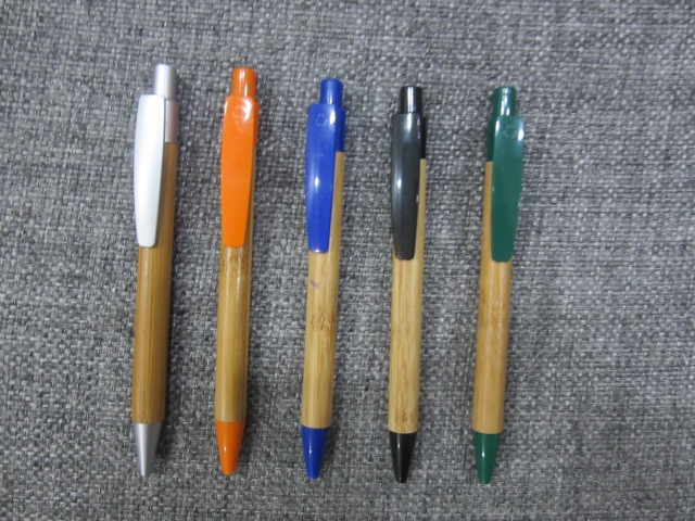 出口英国天然毛竹环保竹制圆珠笔办公竹子送礼圆珠笔