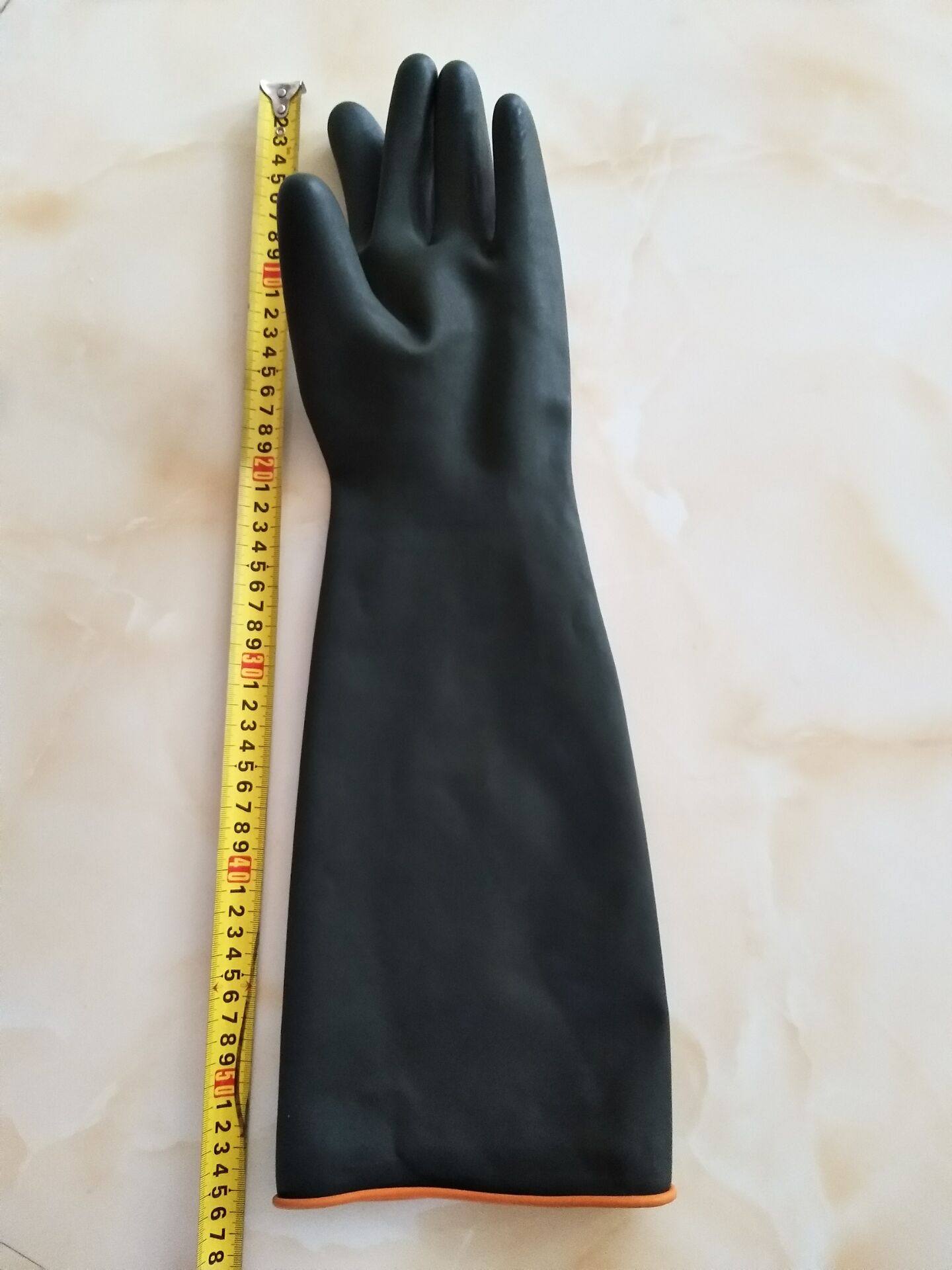 手套南洋超厚加长加大橡胶塑胶耐磨工业强酸防护手套