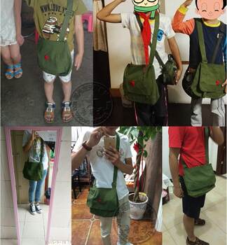 70s nostalgic performance canvas bag crossbody Lei Feng bag Liberation old shoulder bag vintage 80s green school bag five-pointed star bag