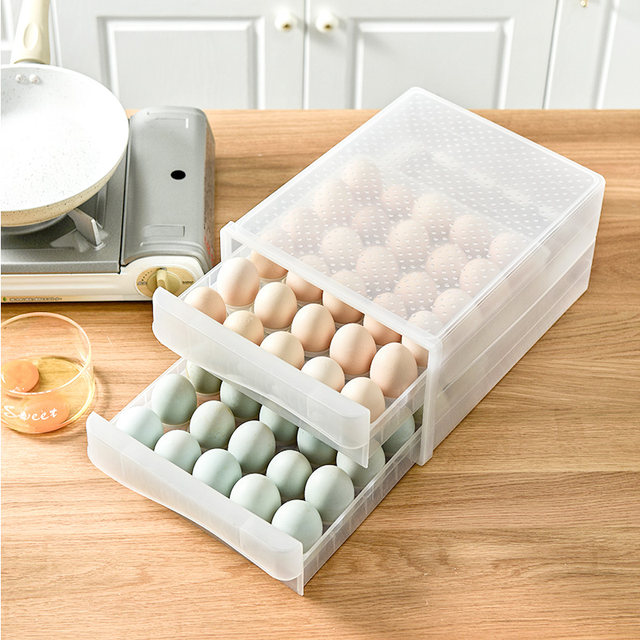 Refrigerator storage box drawer put egg egg egg egg tray box dedicated crisper box tray carrier loading artifact Refrigerator storage box drawer put egg egg egg egg tray box dedicated crisper box tray carrier loading artifact