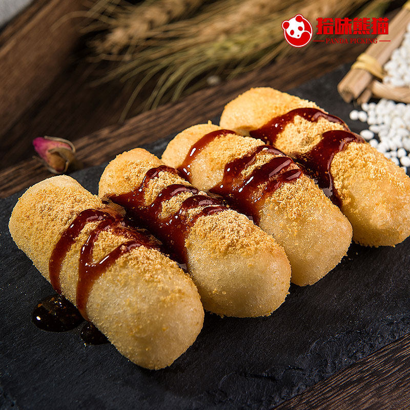 唐玖珑新款红糖糍粑手工胖娃娃小吃四川特色火锅传统中式糕点