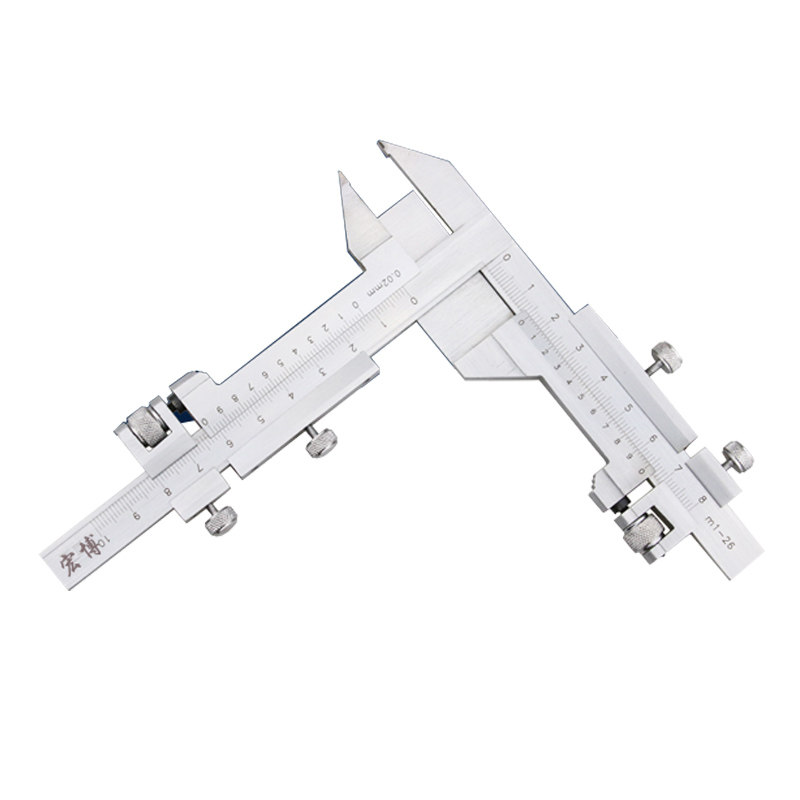 数显齿厚游标卡尺m126550汽车制动片刹车盘磨损游标卡尺