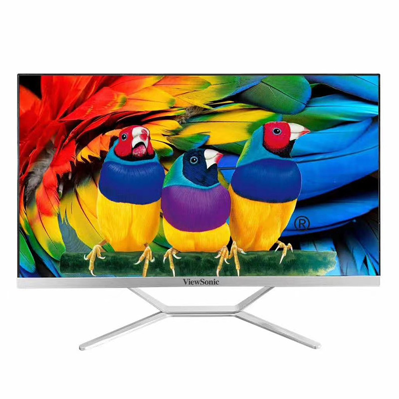 优派24寸无边超薄ips台式电脑一体机i3i5i7高配全套一体机