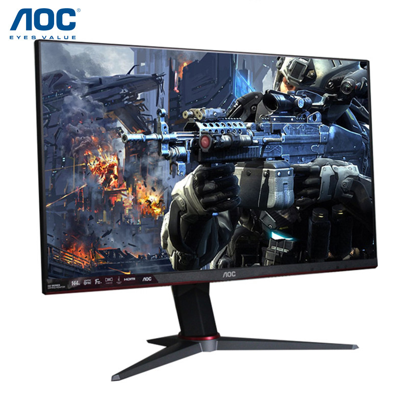 aoc24g2 g2490vx超清24寸27寸显示器144hz电竞吃鸡游戏电脑显示屏
