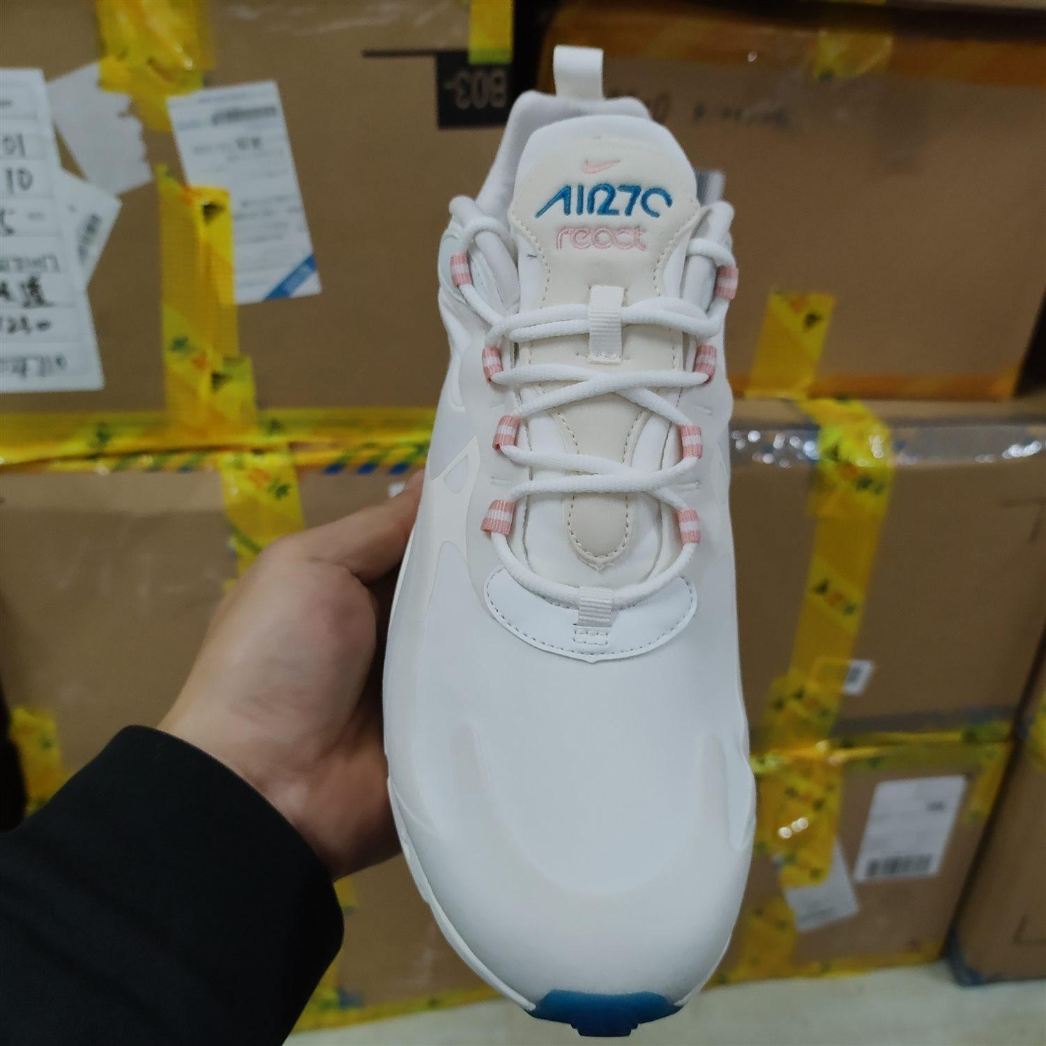 nike耐克airmax270react男子男子气气垫缓震休闲运动跑步运动休闲鞋