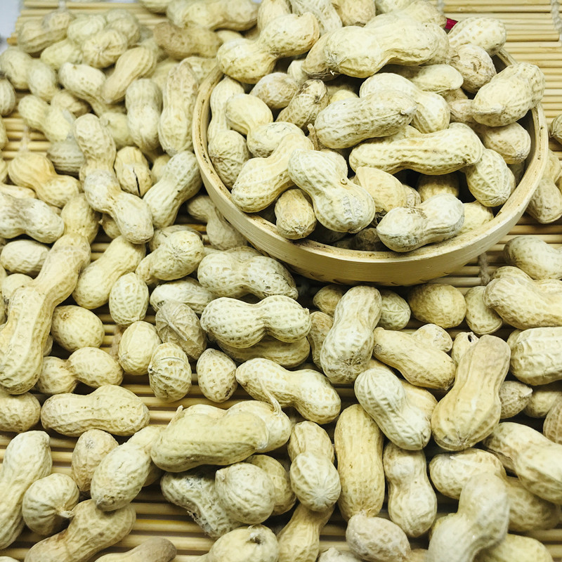 蒜香小花花生核桃小珍珠带壳花生米散装炒货干果花生