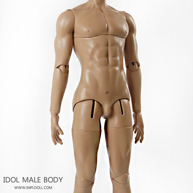 impldollbjdsd男娃娃娃身体72cm大叔新壮叔素体单体bjd娃娃