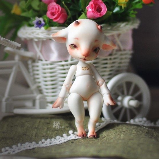 id 岛社-森之岛系1/12 bjd/sd动物版人偶娃娃 口袋小宠 小羊-暖暖