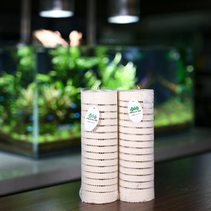 山树滤材螺旋细菌鱼缸培菌过滤材料水族箱生化过滤设备