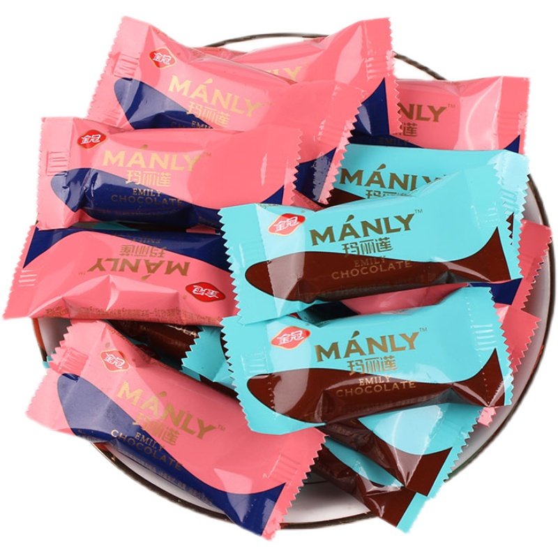 金冠巧克力500g婚庆婚礼结婚喜糖散装糖果年货巧克力制品