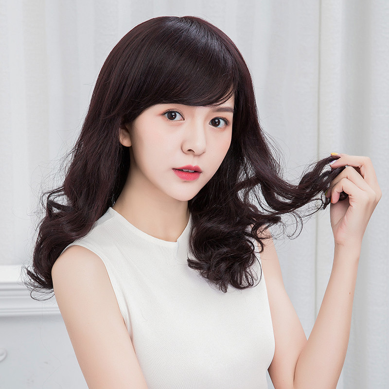 假发长发长卷卷发大波波浪真人发丝蓬松自然日常整顶假发