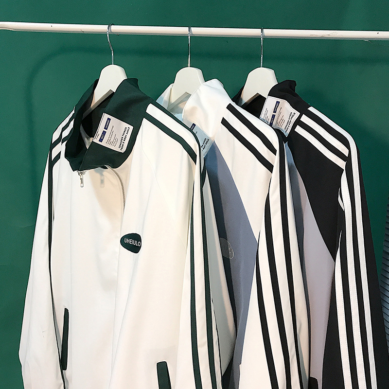 春秋薄款运动风衣男休闲宽松ins韩版潮港风百搭潮流痞帅学生外套