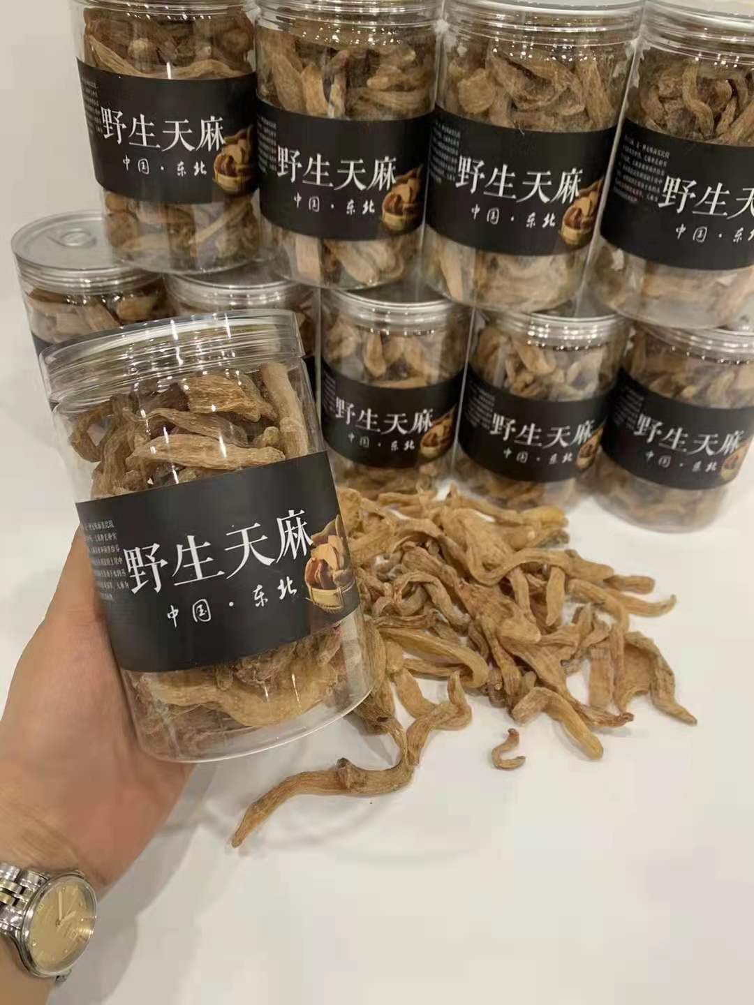 天麻500g长白山纯野野生正品可泡煲汤煮茶云南天麻