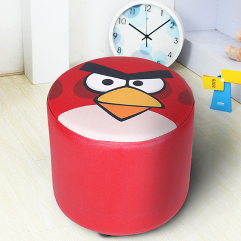 叮当猫童鞋鞋店卡通矮凳小孩试鞋脚踏地凳沙发换鞋凳