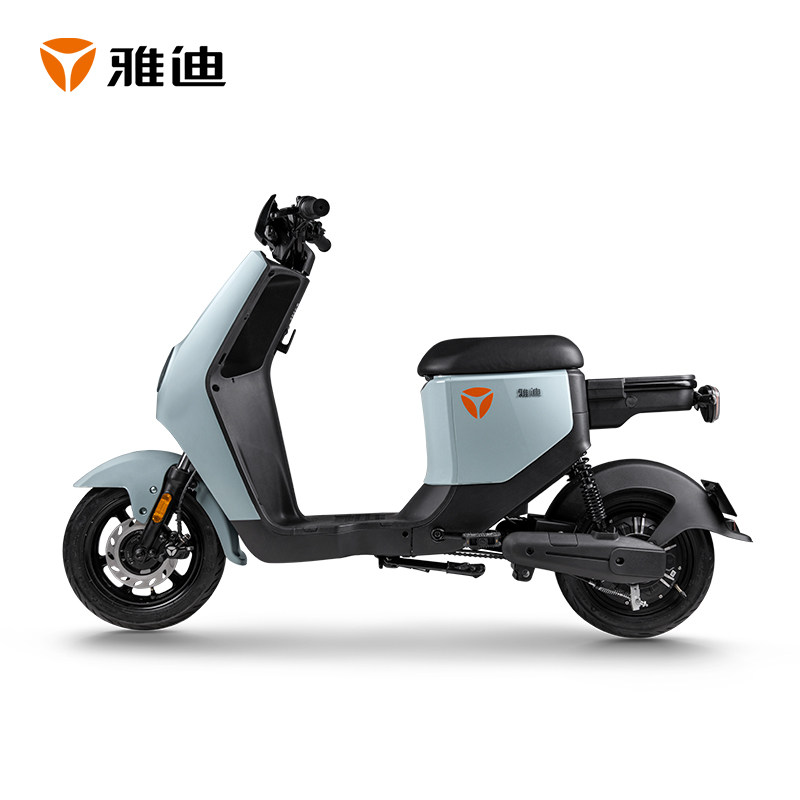雅迪电动车de2新国标可上牌48v男女电瓶车长续航轻便代步自行车
