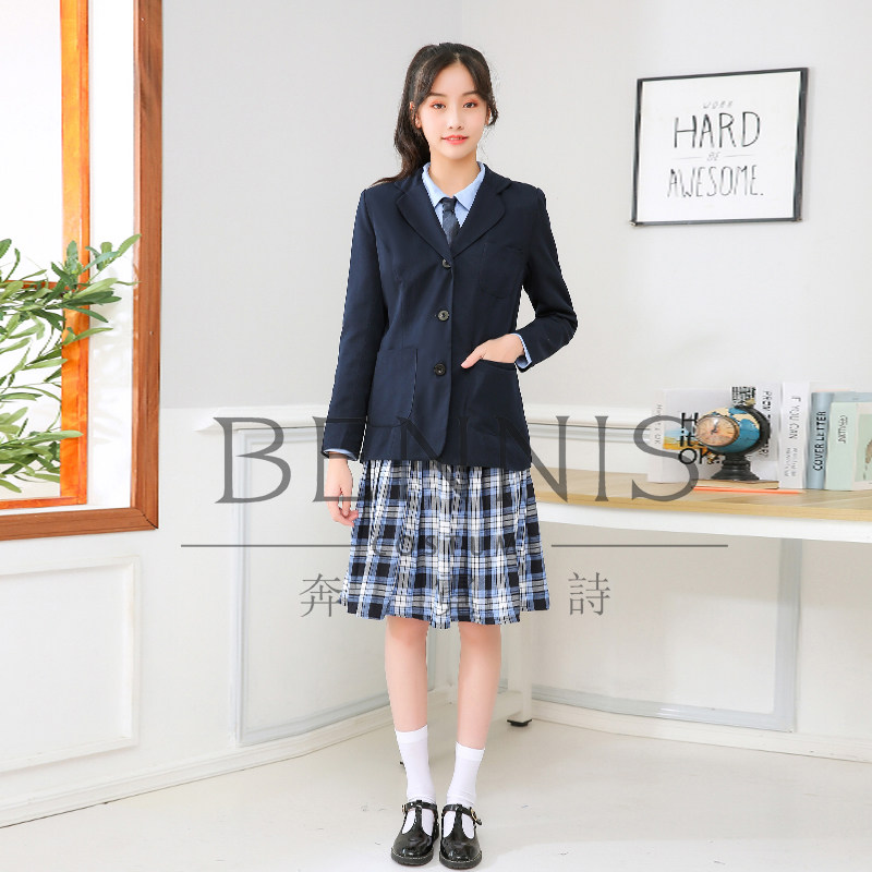 礼服深圳校服中学生秋冬男生西装夏季衬衣实验校服