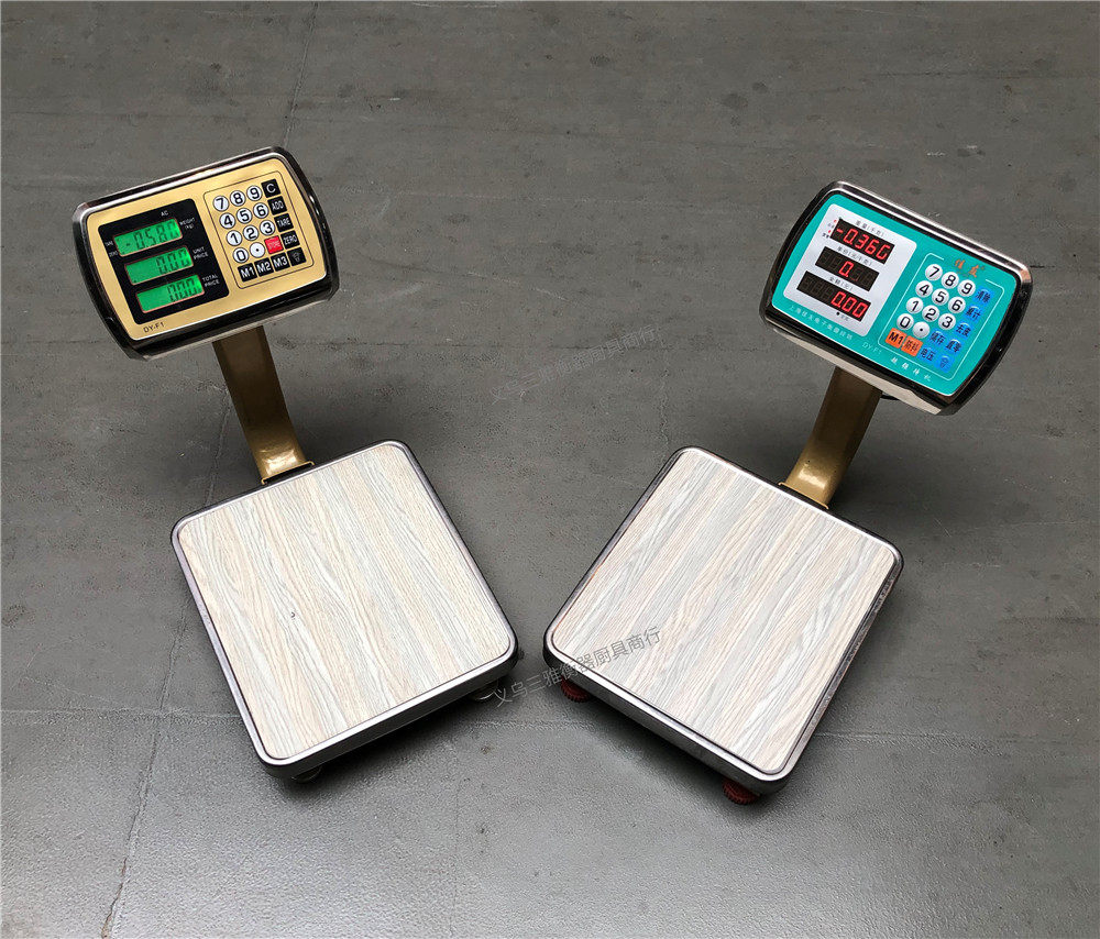 奥马tcs60小型电子计价台秤最大称重60kg称量电子秤