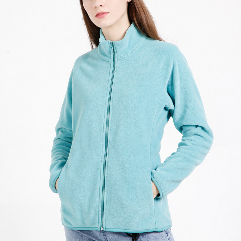 户外抓绒衣女摇粒绒外套冲锋内胆春季新款上衣保暖防风开衫