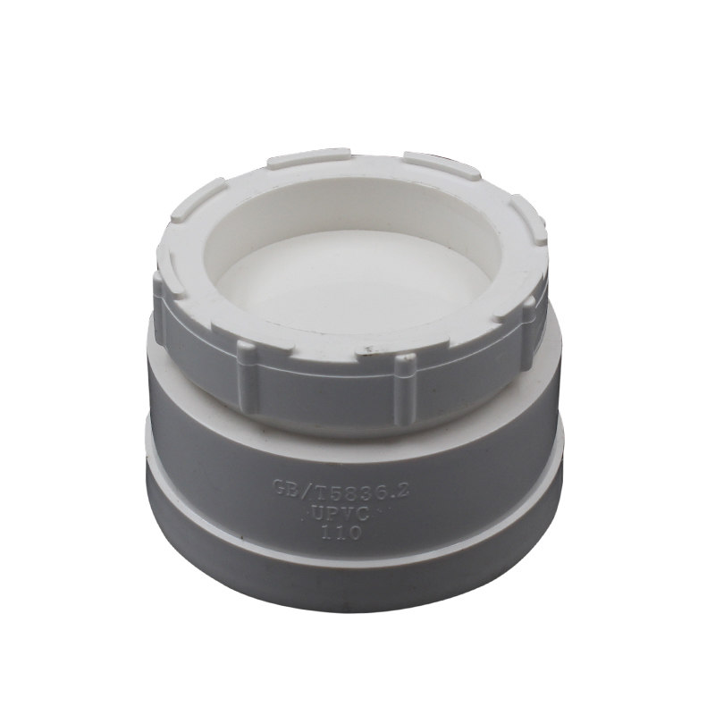 堵头upvc清扫管堵pvc排水管下水管外堵upvc管
