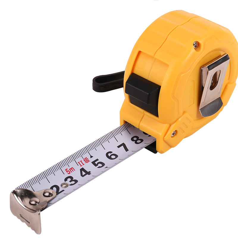 得力卷尺米尺家用盒尺2 3 5 7.5 10米木工测量绘图尺子公制钢卷尺