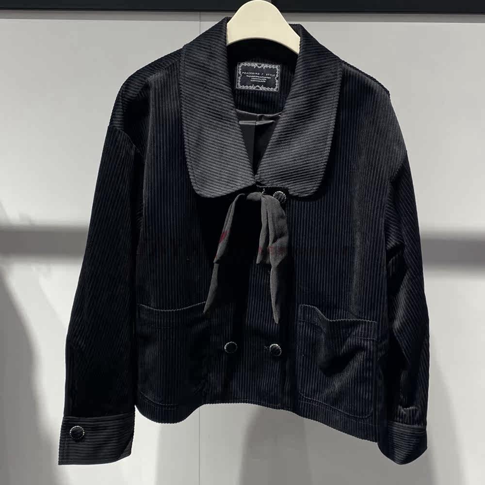 onebirdpeacea1bba389689灯蕊短外套a1gea389889灯芯绒短裙毛针织衫