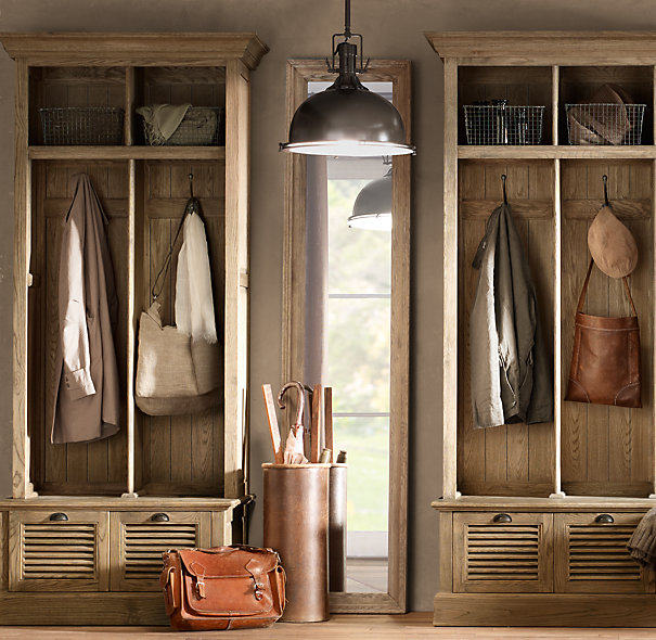 美国rh原单英式古典实木衣柜法式乡村复古衣柜