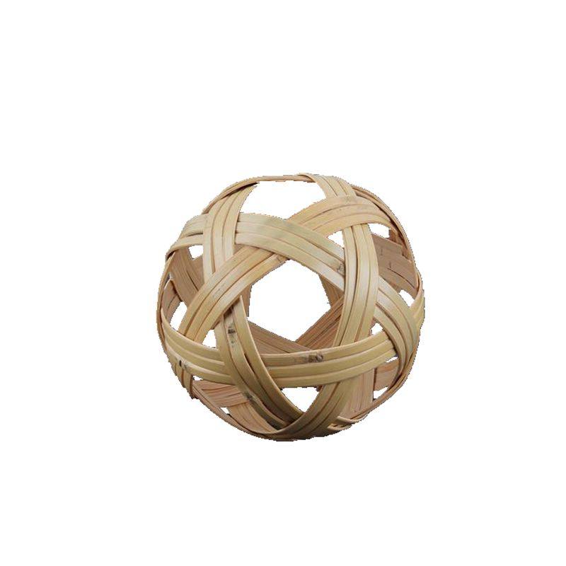 紫竹手工竹编大号蹴鞠小号复古工艺工艺品品竹茶道