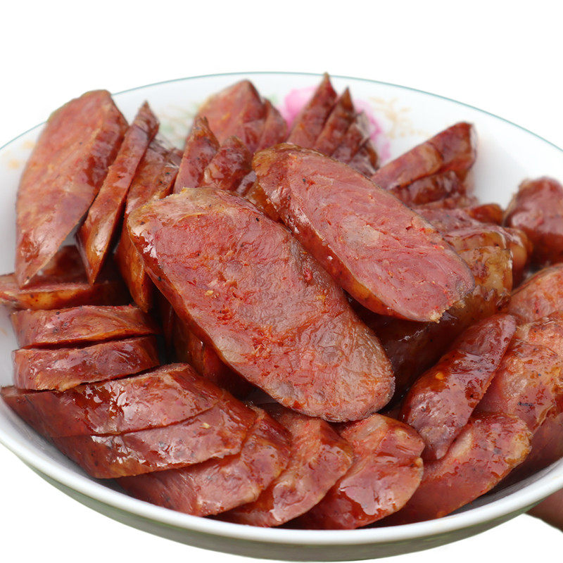 烟熏麻辣香肠川味正宗特产农家手工自制腊肠香肠