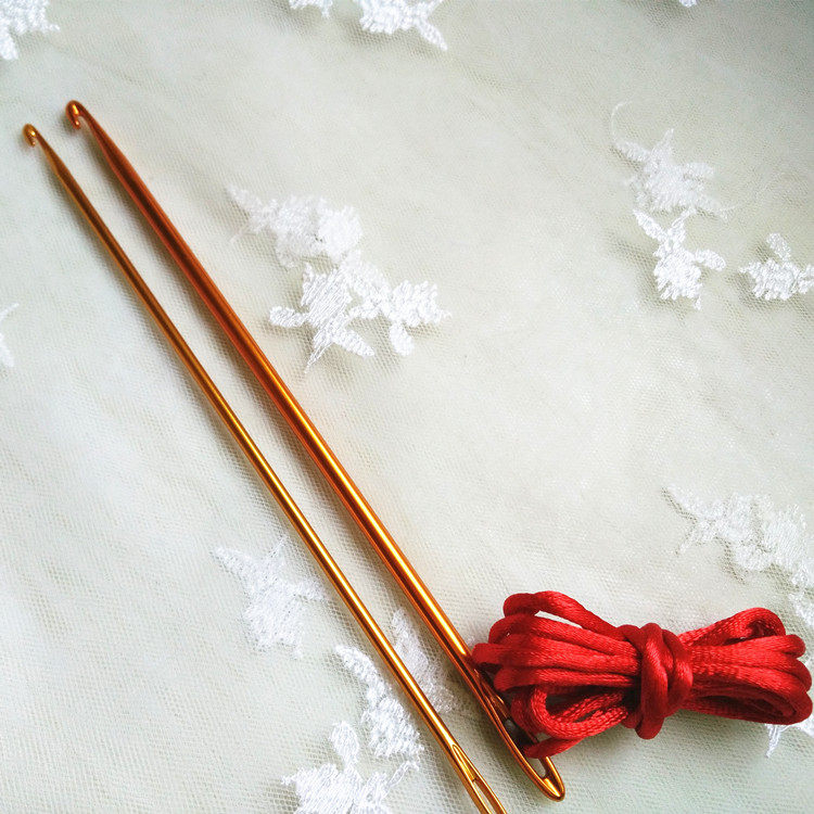 铝合金魔法一本针特殊多用途钩针金属针梭针织梭编工具适用粗毛线