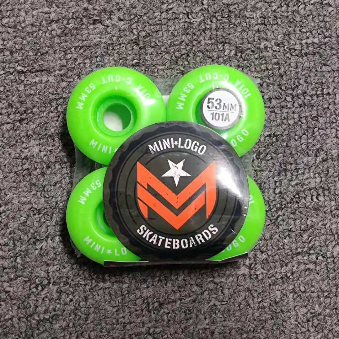 轮子美国品牌minilogo双翘滑板专业技巧适合地形滑板