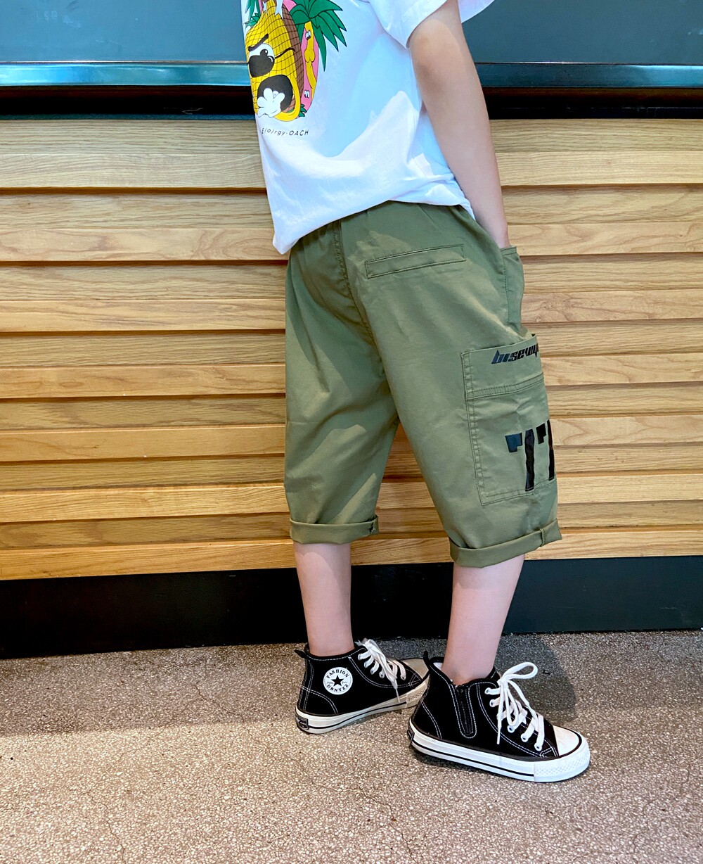 男童外穿短裤纯棉七分中裤儿童夏装裤子童裤裤子