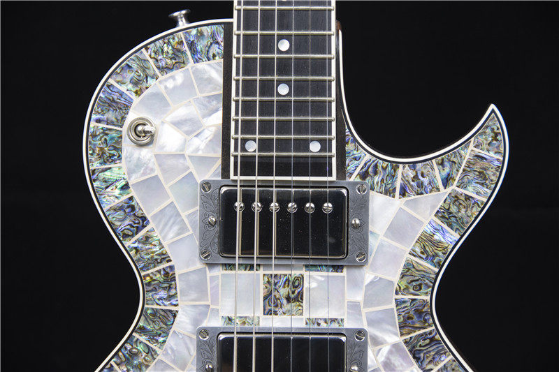 宏声琴行日产zemaitiscs24pfringchess白蝶贝蝶贝贴面吉他电吉他