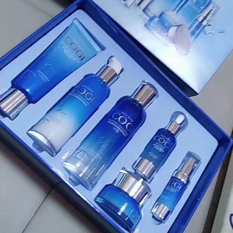 高姿精华洁面6件套枫萃件套套盒保湿肌能多醣面部护理套装