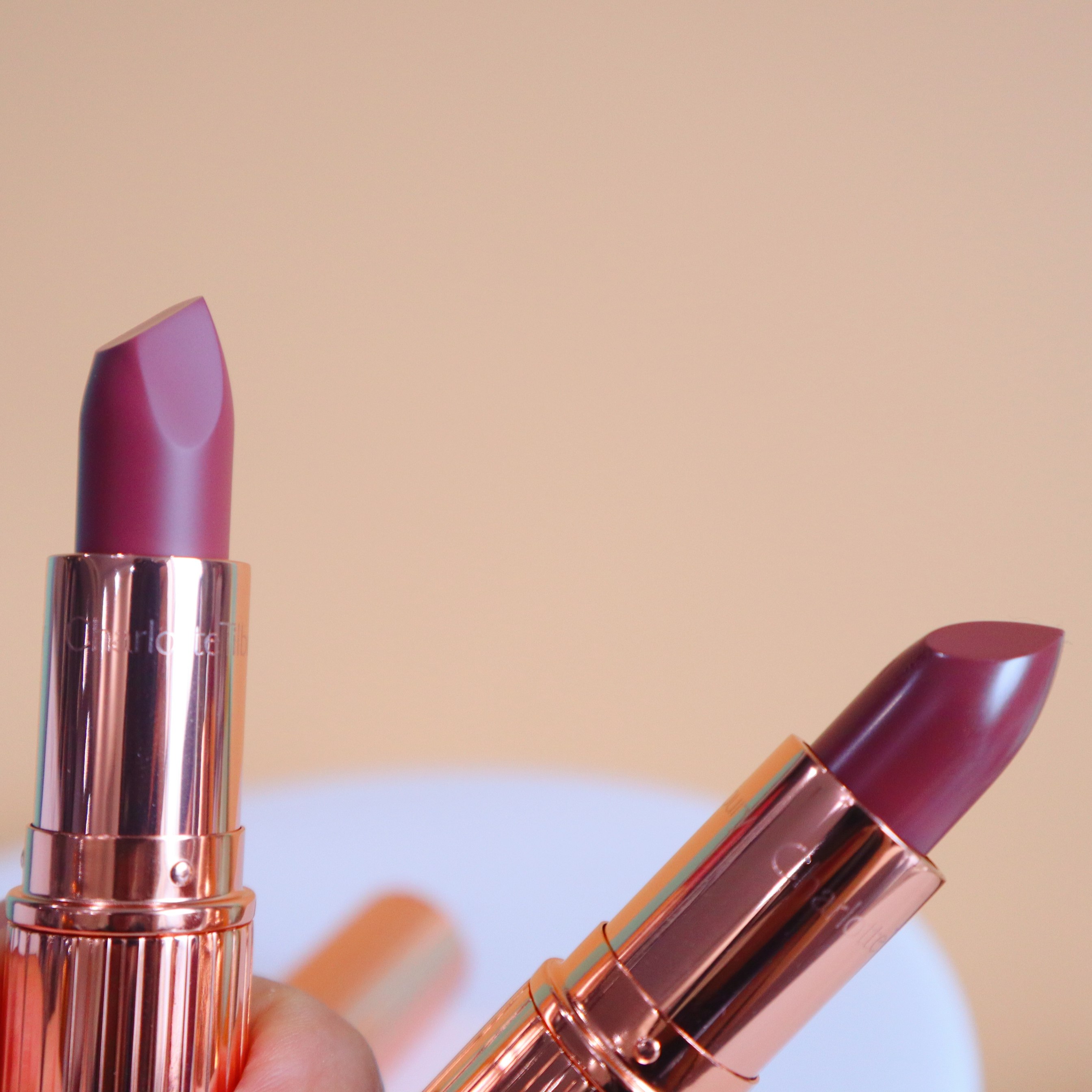 ct口红唇膏枕边话 pillow talk intense 滋润medium中粉雾面3.5g