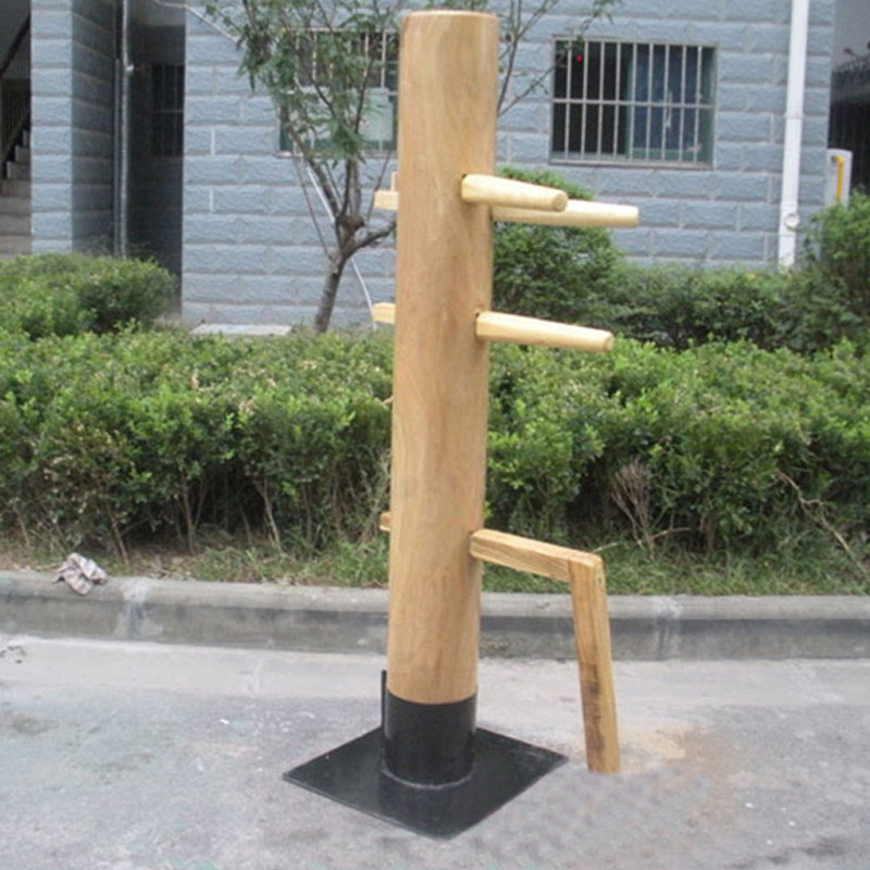木桩木人家用咏春立式叶问沙袋武术练武不倒翁更多武术装备