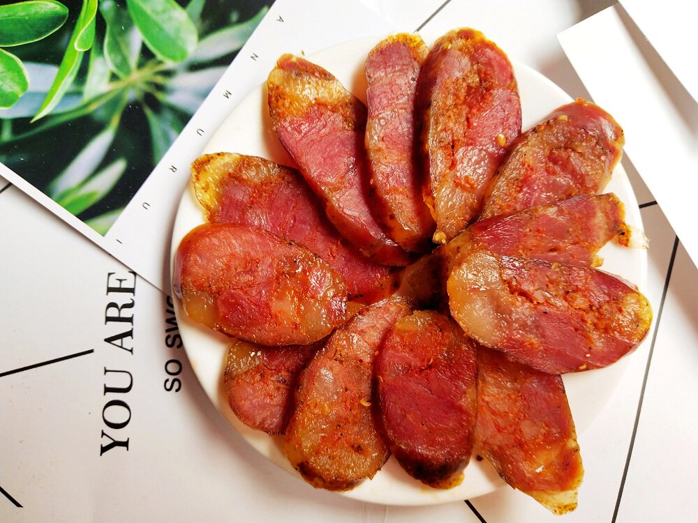 重庆麻辣香肠腊肠500克开州特产纯肉农家自制香肠