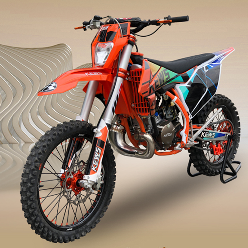 维斯k16两冲发动机越野摩托车专业场地竞技小高摩托车整车