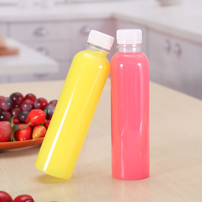 食品级塑料瓶一次性透明pet油果汁矿泉水瓶奶茶饮料蜂蜜瓶子带盖