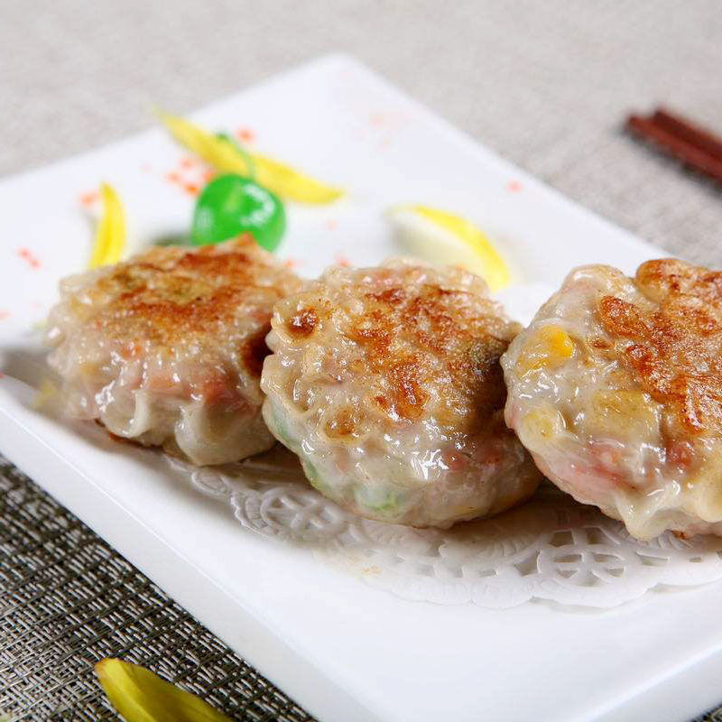 广式香煎玉米饼540g广东早茶港式点心早餐速冻传统中式糕点