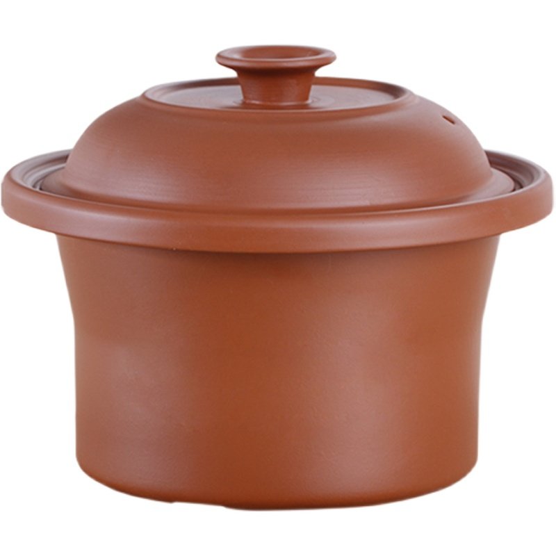炖锅紫砂内胆陶瓷内锅砂锅盖子红陶炖盅煮粥炖锅