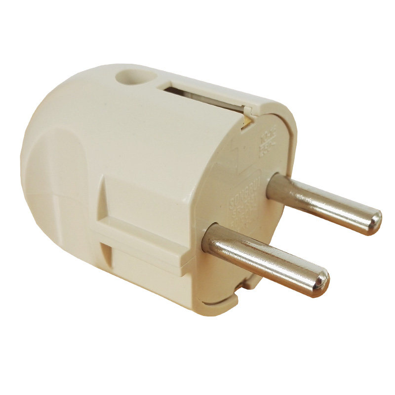 欧标电源插头延长线公母对接家用16a俄罗斯德式插头