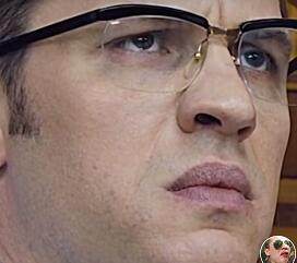 黑道传奇汤姆哈迪同款眼镜时尚前卫大脸西装眼镜架