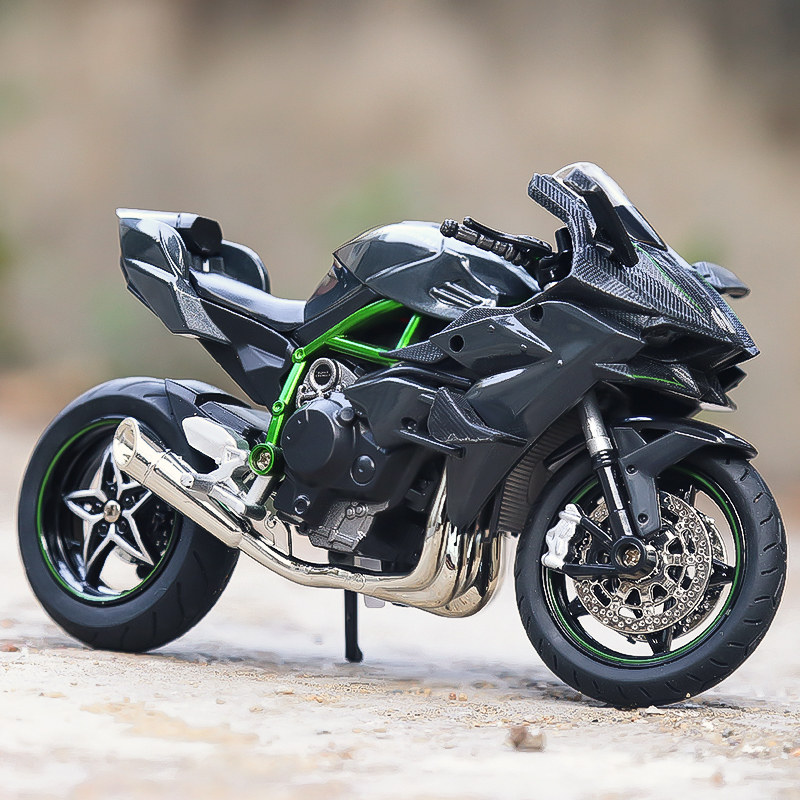 川崎h2r摩托车玩具模型合金仿真宝马s1000rr机车车模
